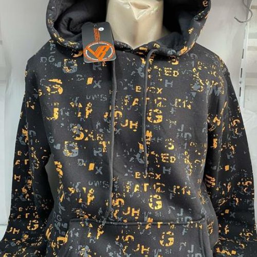 Худи Sabihina (S-2XL) SB1302 black (зима) Sabihina SB1302 black