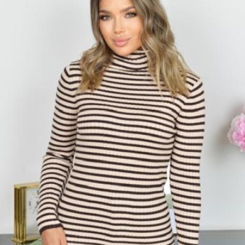 Гольф Aidin-шик шок (one size) 70 beige (деми) Aidin-шик шок 70 beige