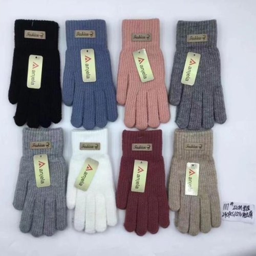 Перчатки Anjela (6-10) 1117 mix (зима) Anjela 1117 mix