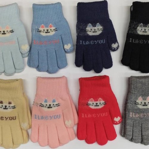 Перчатки Anjela (4-7) 5115 mix (зима) Anjela 5115 mix