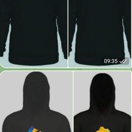 Худи Mary Brand (134-152) 359J black (зима) Mary Brand 359J black