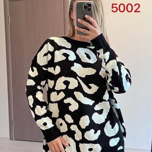 Свитер FSN (46-52) 5002 black (зима) FSN 5002 black