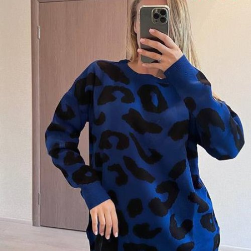 Свитер FSN (46-52) 5002 d.blue (зима) FSN 5002 d.blue