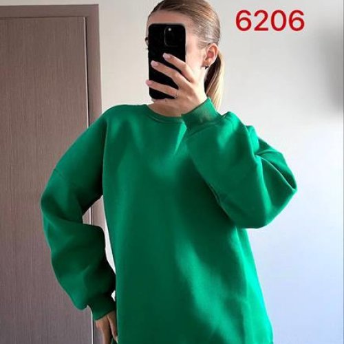 Свитер FSN (46-50) 6206 green (зима) FSN 6206 green