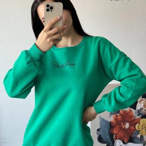 Свитер FSN (42-48) 6214 green (зима) FSN 6214 green