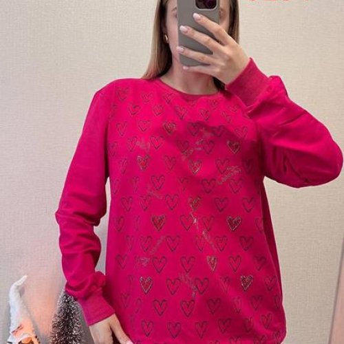 Свитер FSN (46-52) 6234 crimson (деми) FSN 6234 crimson