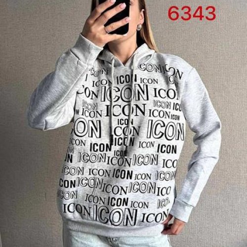 Худи FSN (42-50) 6343 l.grey (зима) FSN 6343 l.grey