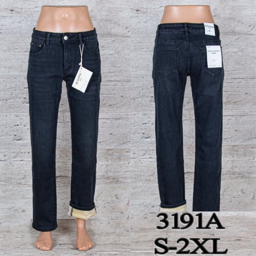 Джинсы UNO2 (S-2XL) 3191A (зима) UNO2 3191A