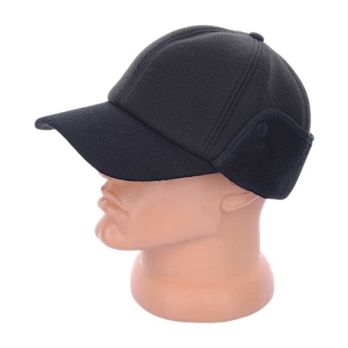 Кепка Red Hat clothes (54-56) Y614-1 black (зима) Red Hat clothes Y614-1 black