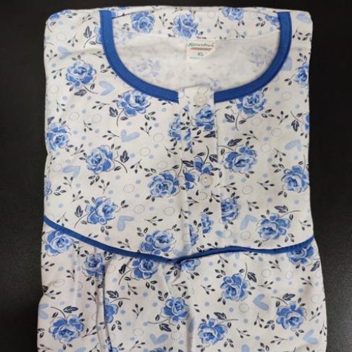 Ночнушка 4 Seasons (L-2XL) SN2 blue (зима) 4 Seasons SN2 blue