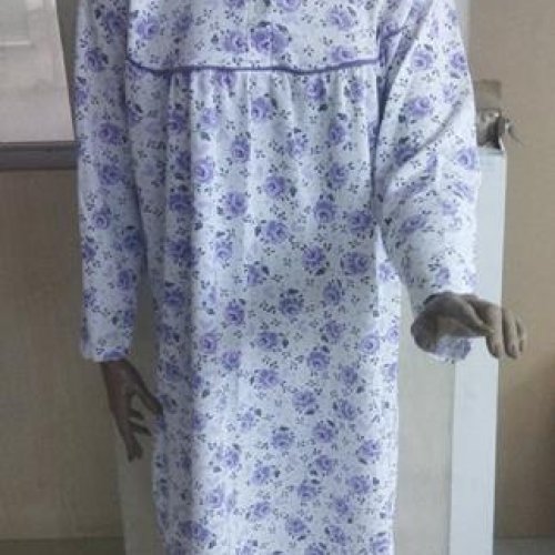 Ночнушка 4 Seasons (L-2XL) SN3 lilac (зима) 4 Seasons SN3 lilac