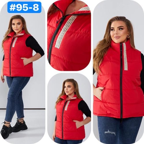 Жилетка Romeo life (52-62) 95-8 red (деми) Romeo life 95-8 red