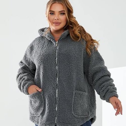 Куртка Romeo life (50-60) 432-10 grey (деми) Romeo life 432-10 grey