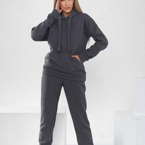 Костюм спорт Romeo life (44-58) 886 d.grey (зима) Romeo life 886 d.grey