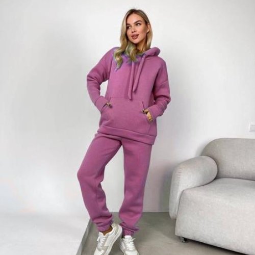 Костюм спорт Romeo life (44-58) 886 pink (зима) Romeo life 886 pink