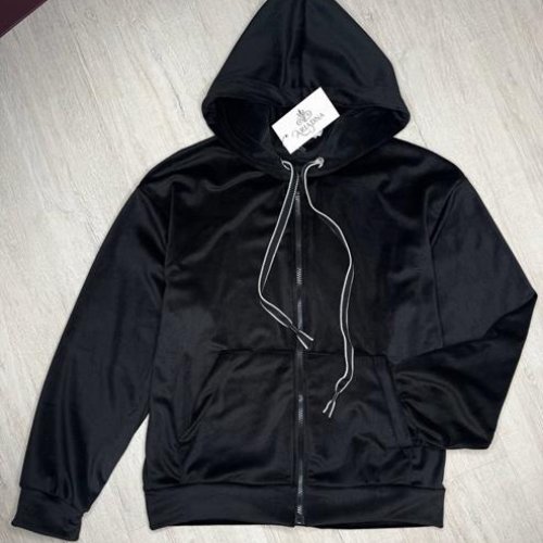 Кофта спорт Arina (42-48) 2490 black (зима) Arina 2490 black