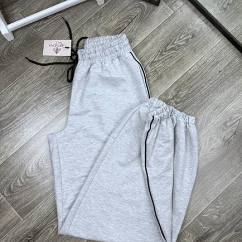 Штаны спорт Arina (42-48) 4241 l.grey (деми) Arina 4241 l.grey