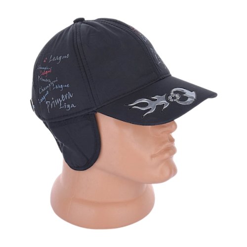 Кепка Виктория2 (one size) N255 фліс black (зима) Виктория2 N255 фліс black