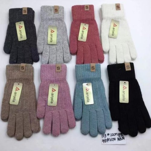 Перчатки Anjela (6.5-8.5) 1113 mix (зима) Anjela 1113 mix