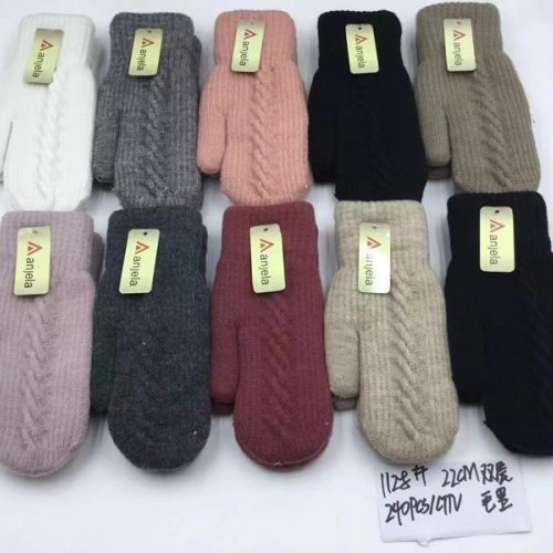 Варежки Anjela (6.5-8.5) 1128 mix (зима) Anjela 1128 mix