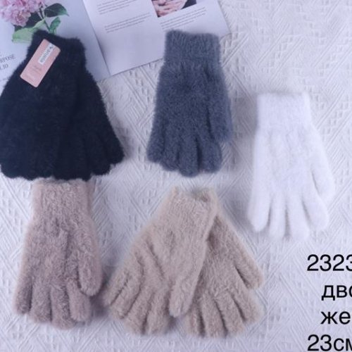 Перчатки Anjela (6.5-8.5) 2323 mix (зима) Anjela 2323 mix
