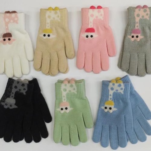 Перчатки Anjela (4-8) 5110 mix (зима) Anjela 5110 mix