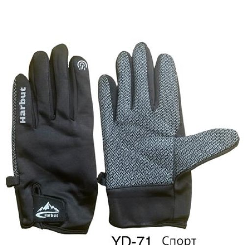 Перчатки Anjela (11-13) YD71 black (зима) Anjela YD71 black