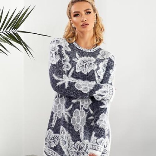 Туника Lola (48-50) LL232 blue (зима) Lola LL232 blue