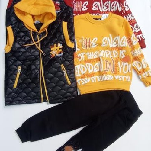 Костюм спорт Meloria (5-8) ML2584 yellow (деми) Meloria ML2584 yellow