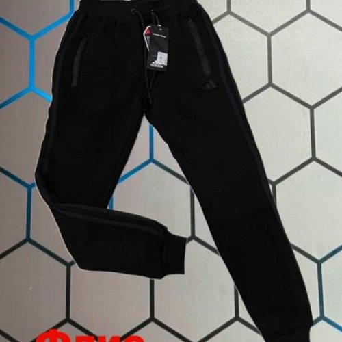 Штаны спорт Alex Clothes (S-2XL) 6121 black (зима) Alex Clothes 6121 black