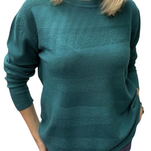 Свитер Elena&Vika (46-54) 25221-1 green (деми) Elena&Vika 25221-1 green