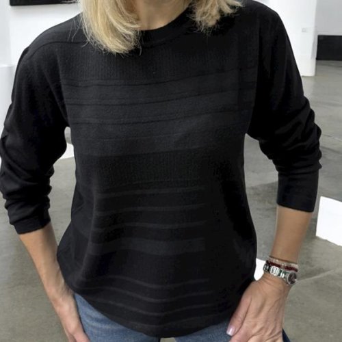 Свитер Elena&Vika (46-54) 25222 black (деми) Elena&Vika 25222 black