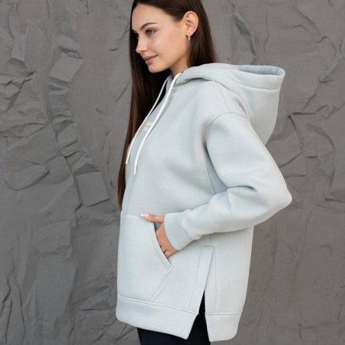 Батник AZNA (S-XL) КЗ02 l.grey-white (зима) AZNA КЗ02 l.grey-white