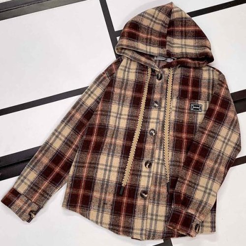 Рубашка Kosmy (134-158) K206 beige (деми) Kosmy K206 beige