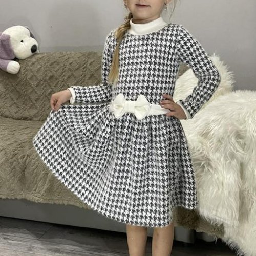 Платье Kosmy (110-128) 547-1 black (деми) Kosmy 547-1 black