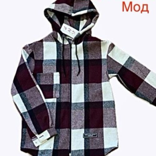 Рубашка Надийка (140-164) ND141-C222 wine (деми) Надийка ND141-C222 wine