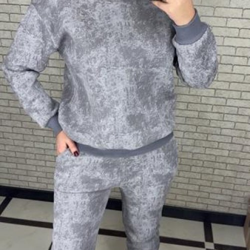 Костюм спорт Valentina (50-56) 085-1 l.grey (зима) Valentina 085-1 l.grey