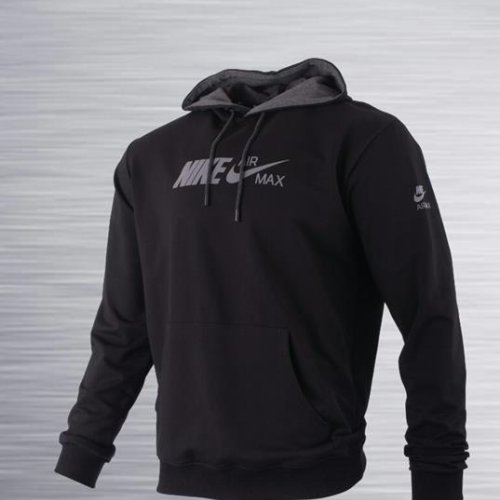 Худи AZT (S-2XL) NK4342 black (зима) AZT NK4342 black