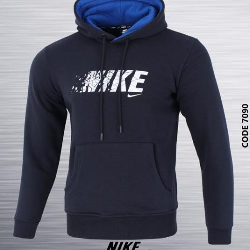 Худи AZT (S-2XL) NK7090-2 navy (зима) AZT NK7090-2 navy