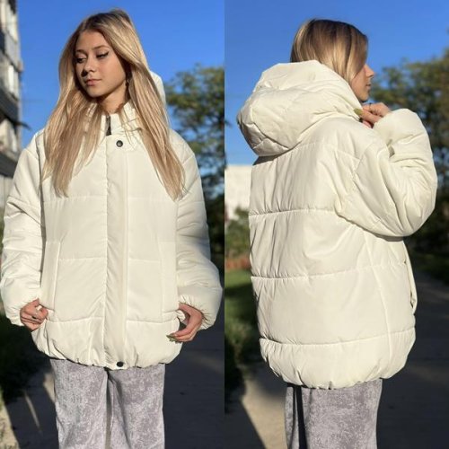 Куртка Karolina (36-42) KR288 white (зима) Karolina KR288 white