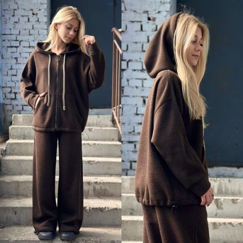 Костюм спорт Karolina (32-42) KR298 brown (деми) Karolina KR298 brown