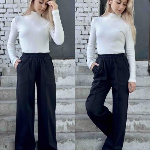 Штаны Karolina (32-42) KR301 black (зима) Karolina KR301 black