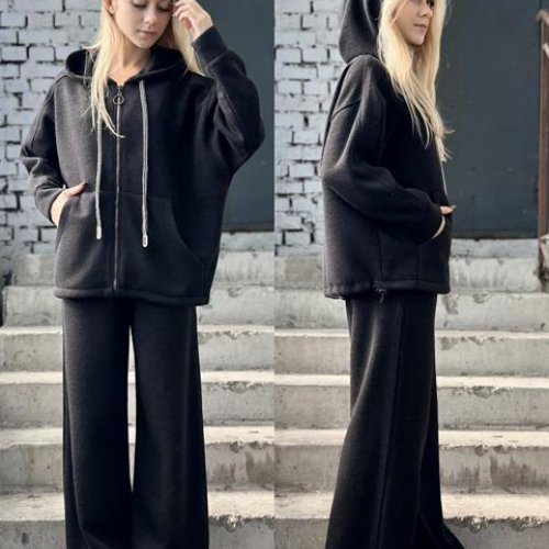 Костюм спорт Karolina (32-42) KR305 black (деми) Karolina KR305 black