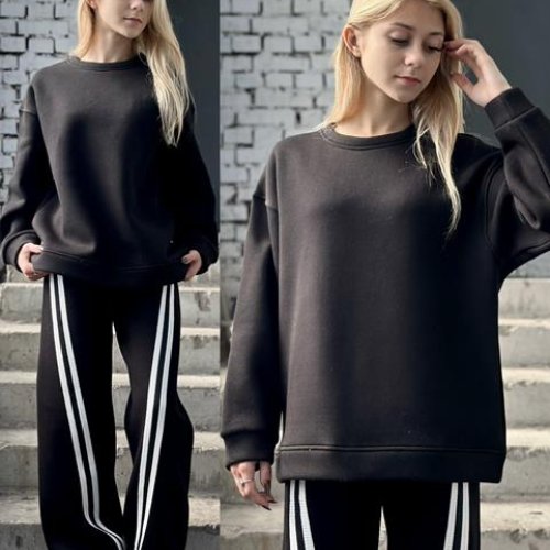 Свитер Karolina (32-42) KR309 black (зима) Karolina KR309 black