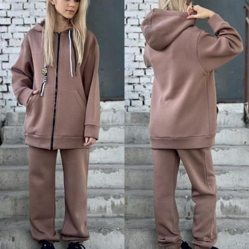 Костюм спорт Karolina (32-42) KR331 brown (зима) Karolina KR331 brown