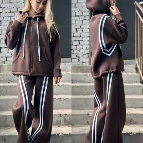 Костюм спорт Karolina (32-42) KR336 brown (зима) Karolina KR336 brown