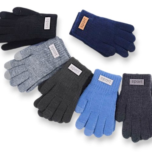 Перчатки YLZL (6-8) 8061 mix (зима) YLZL 8061 mix