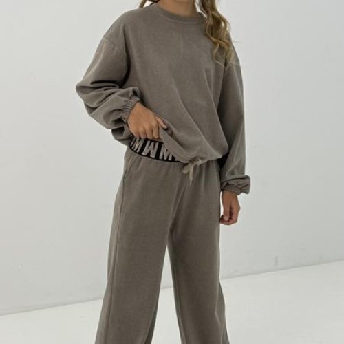 Костюм спорт SunnyTot (134-158) S74 grey (зима) SunnyTot S74 grey