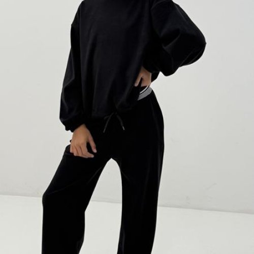 Костюм спорт SunnyTot (134-158) S75 black (зима) SunnyTot S75 black