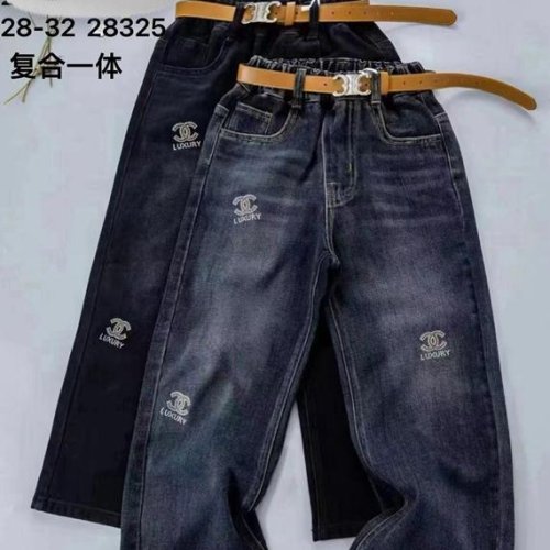 Джинсы SunnyTot (10-14) 28325 black (зима) SunnyTot 28325 black